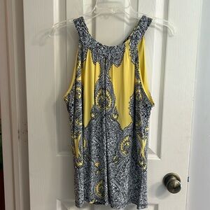 Women’s INC multi colored blouse size L